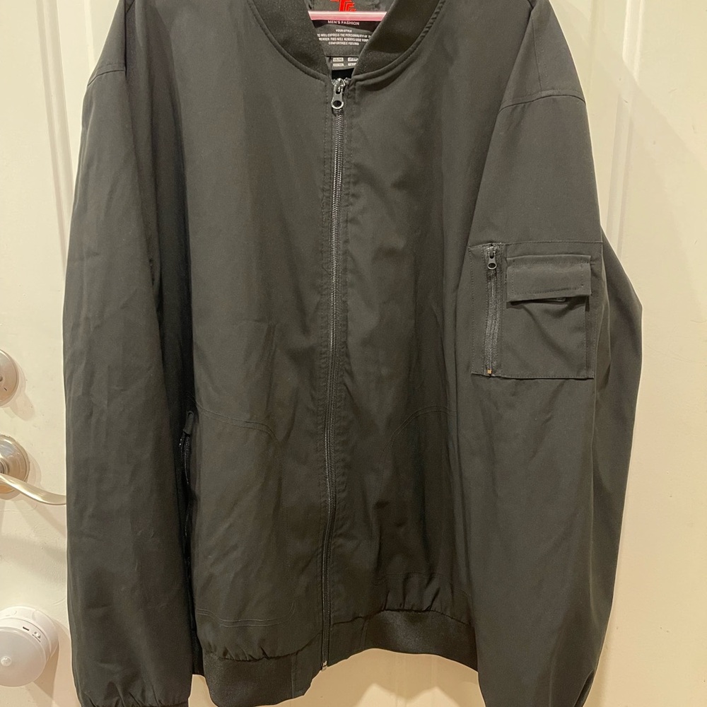 Men's Black Bomber Jacket